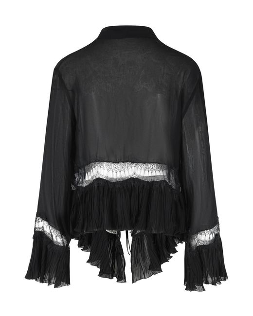 Blumarine Black Viscose Shirt