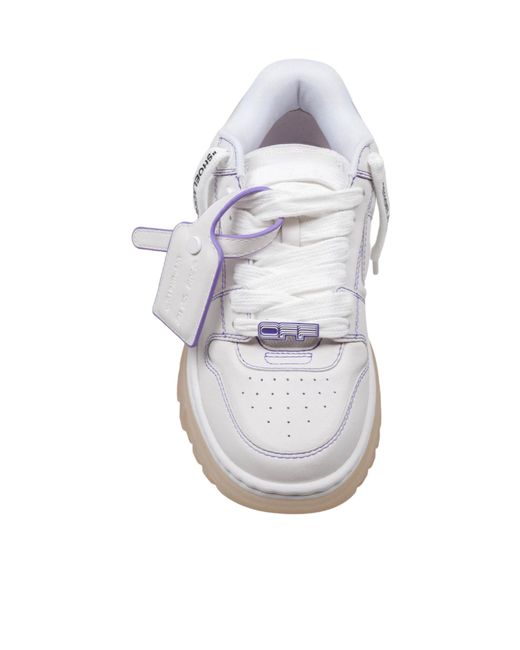 Off-White c/o Virgil Abloh Gray Round-Toe Sneakers for men