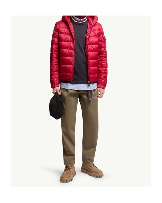 Moncler Red Najan Down Jacket for men