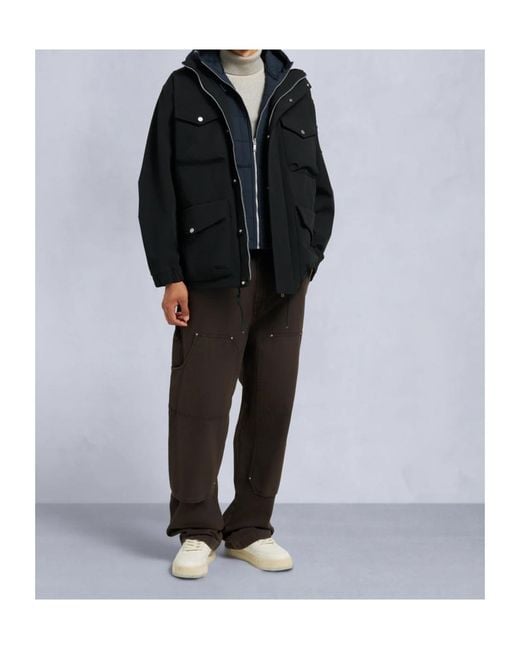 Moose Knuckles Black Northview 3-In-1 Jacket for men