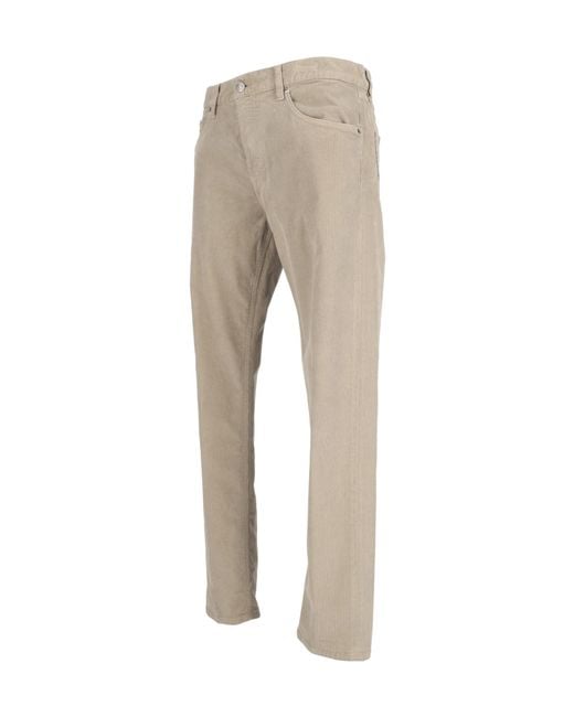 Dondup Natural Casual Trousers With Belt Loops for men