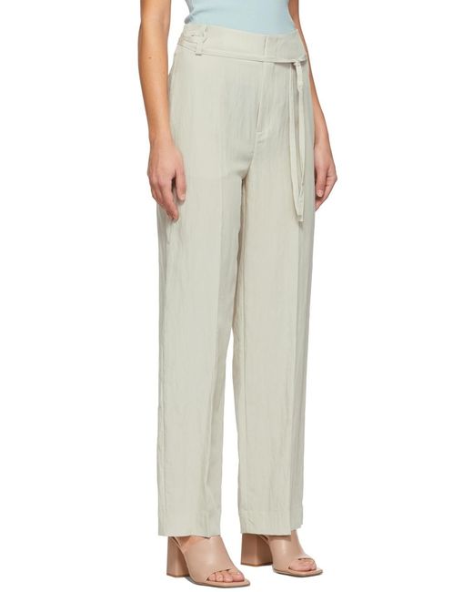 Vince Multicolor Straight Casual Pants