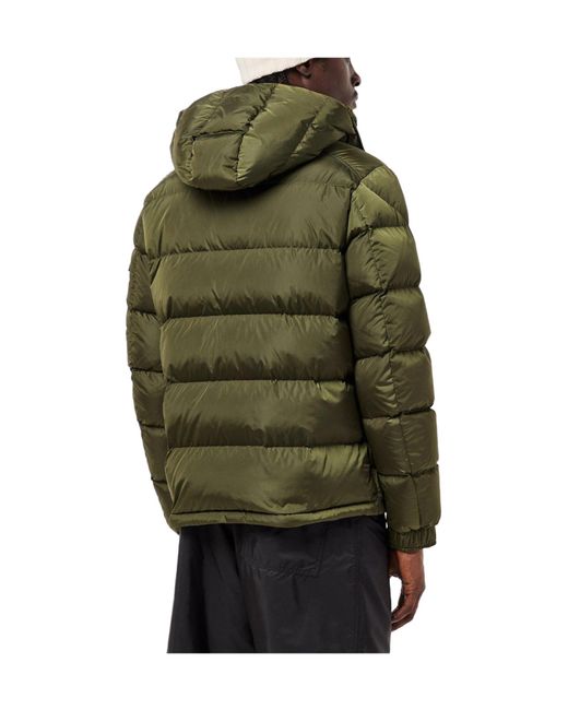 Moncler Green Short Down Jacket for men