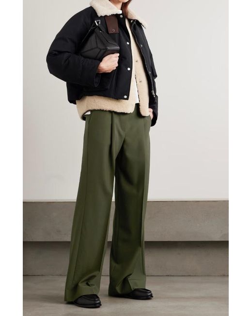 Loewe Brown Wool Trousers