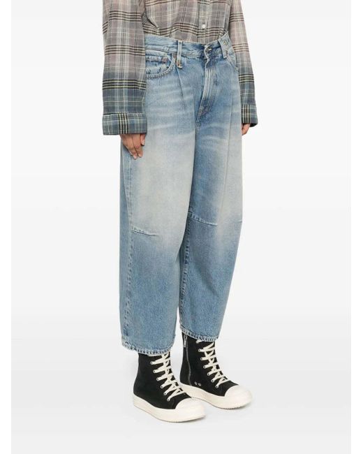 R13 Blue Belt Loop Denim Trousers