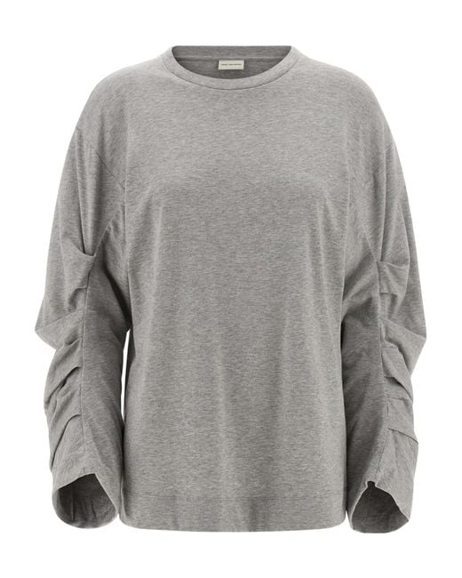 Dries Van Noten Gray 'Heynas' T-Shirt