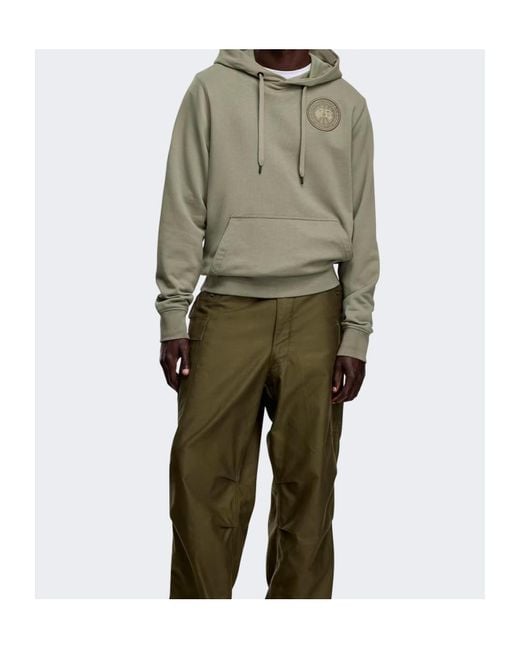 Canada Goose Gray Long-Sleeved Sweatshirt for men