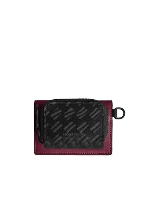 Montblanc Purple Extreme 3.0 Envelope Card Holder With Zip Closure for men