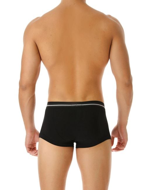 Emporio Armani Black Logo Underwear for men