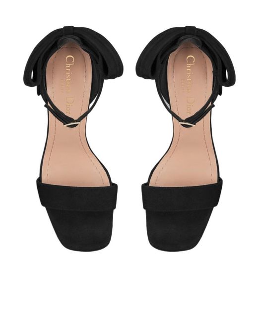 Dior Black Mlle Heeled Sandal
