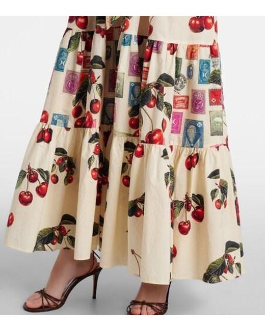 Camilla White Notes From The Road Printed Cotton Shirt Dress