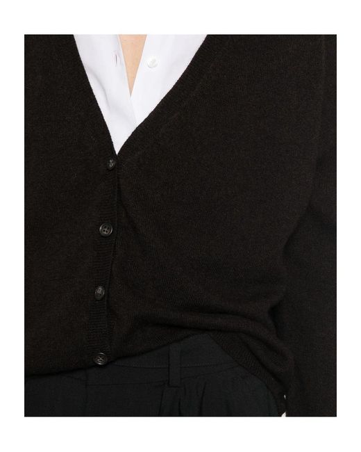 Lisa Yang Black Long-Sleeved Cardigan