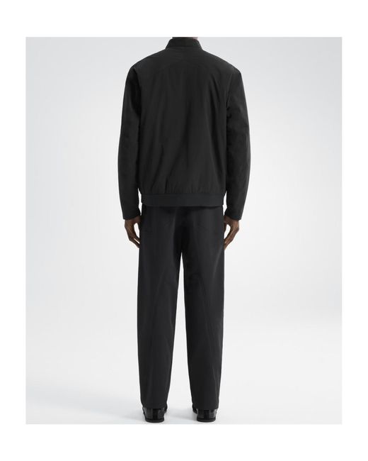 Veilance Black Diode Insulated Bomber Jacket for men