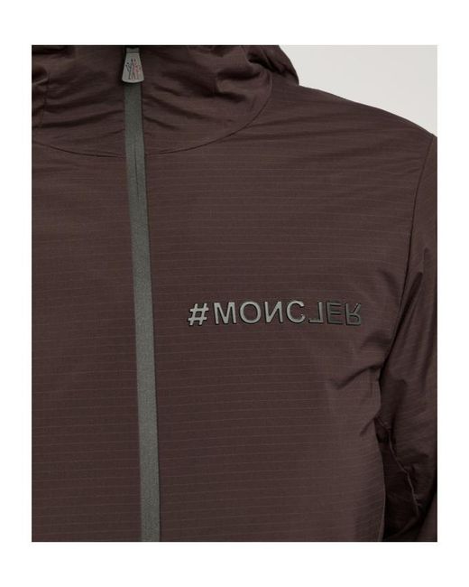 Moncler Brown Day-Namic Mietres Nylon Jacket