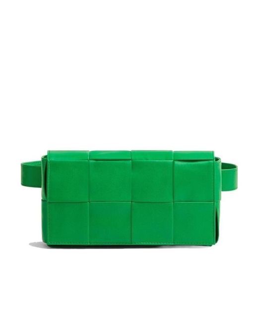 Bottega Veneta Green Cassette Mini Belt Bag for men
