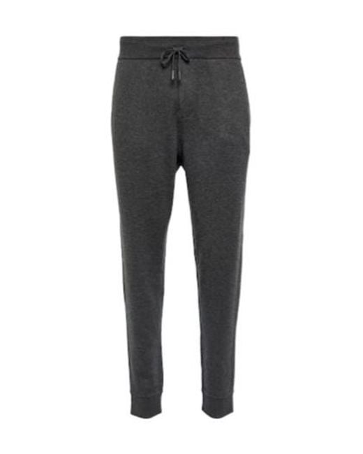 Ralph Lauren Gray Drawstring Waistband Sweatpants for men