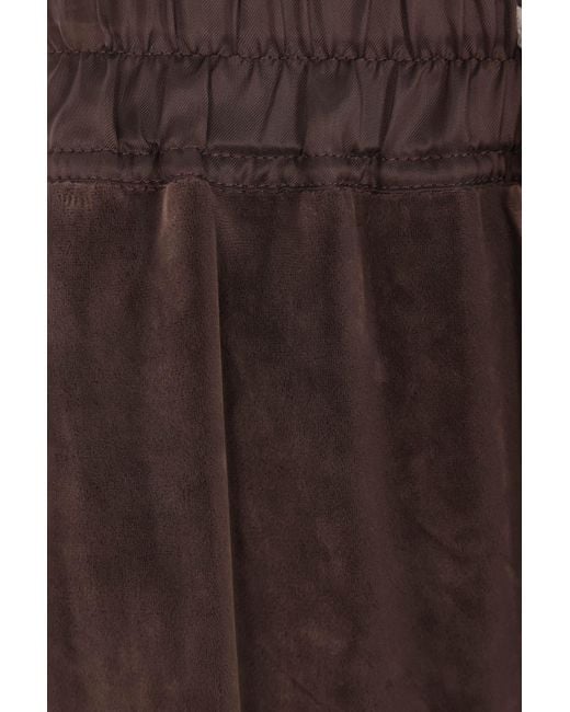 Rick Owens Brown Geth Belas Drawstring Trousers