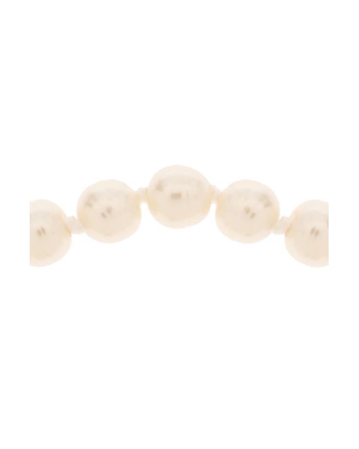Vivienne Westwood White Logo Bracelet