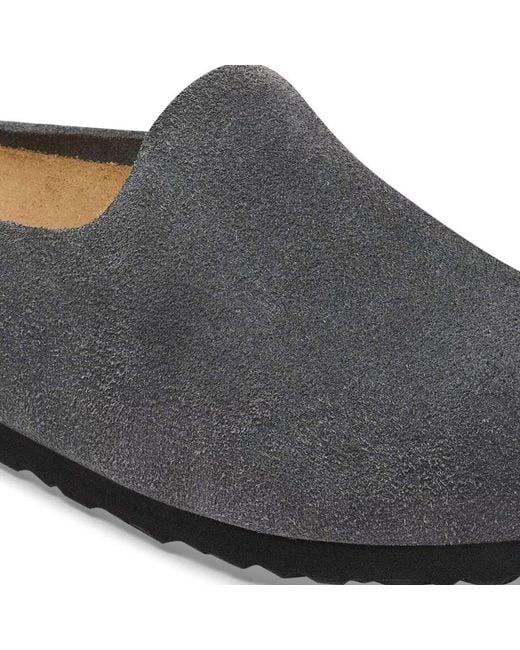 Birkenstock Brown Amsterdam Suede Slides