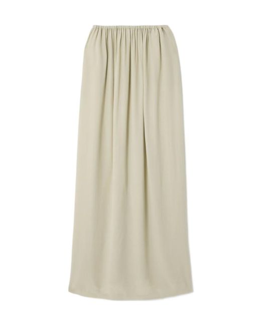 Frankie Shop Natural Aeson Jersey Maxi Skirt