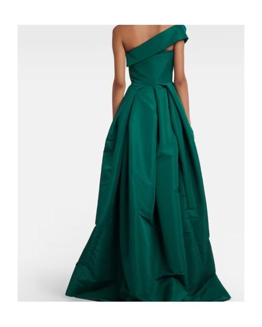 Vivienne Westwood Green Strapless Gown
