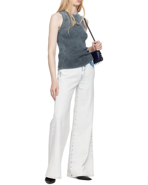 DIESEL White 1978 D-Akemi Flare Jeans