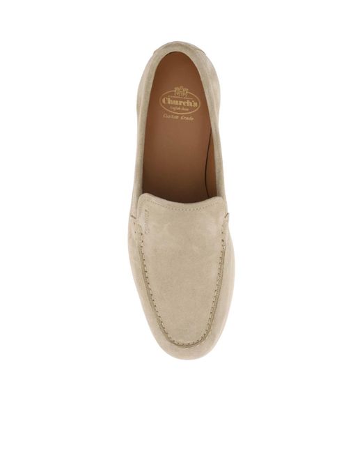 Church's Natural Slip-On Mocassins