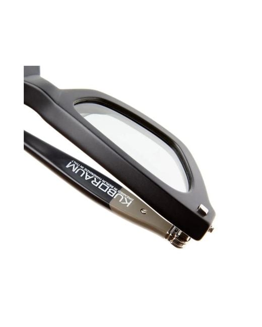 Kuboraum White Full Frame Sunglasses for men