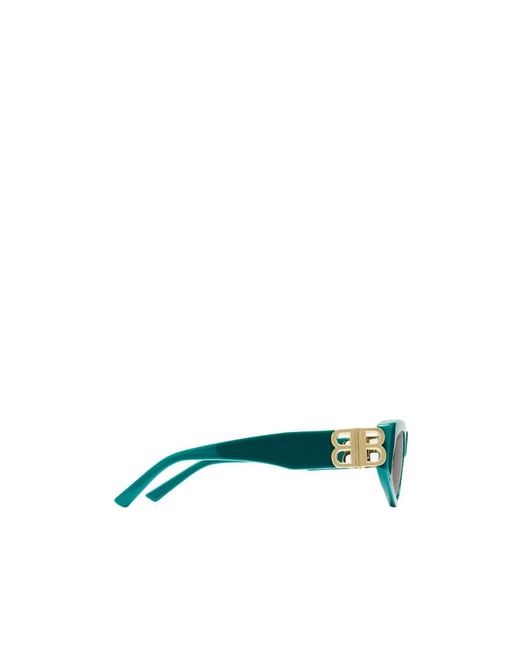 Balenciaga Blue Eyewear Dynasty D-Frame Sunglasses