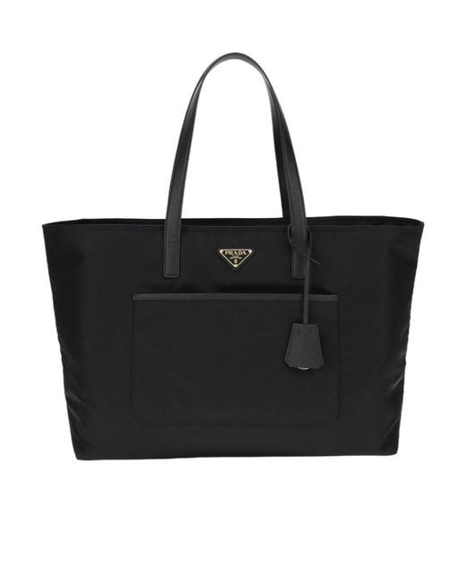 Prada Black Logo Handbag