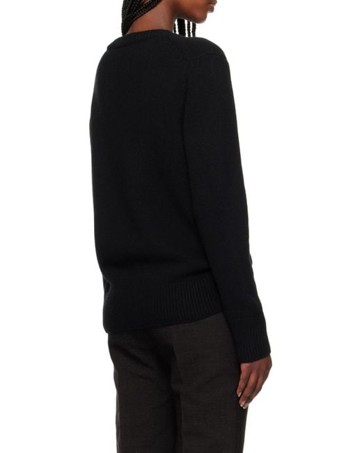 Burberry Black Luxurious Wool And Cashmere Blend
