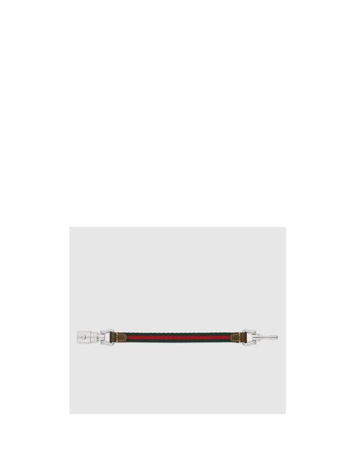 Gucci Multicolor Piston-Closure Bracelet for men