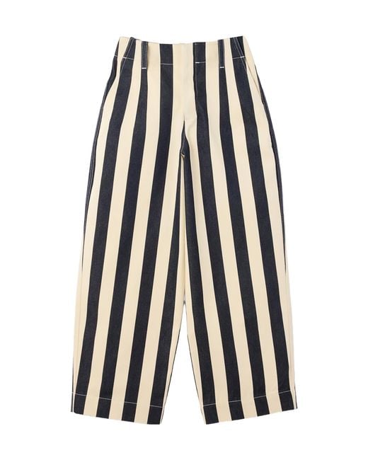 Jacquemus White The Parasol De-Nîmes Denim Pants