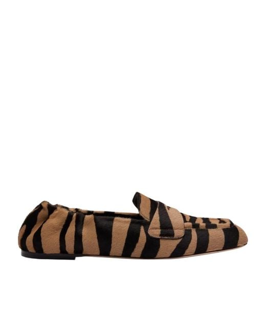 Stuart Weitzman Brown Bryant Loafer