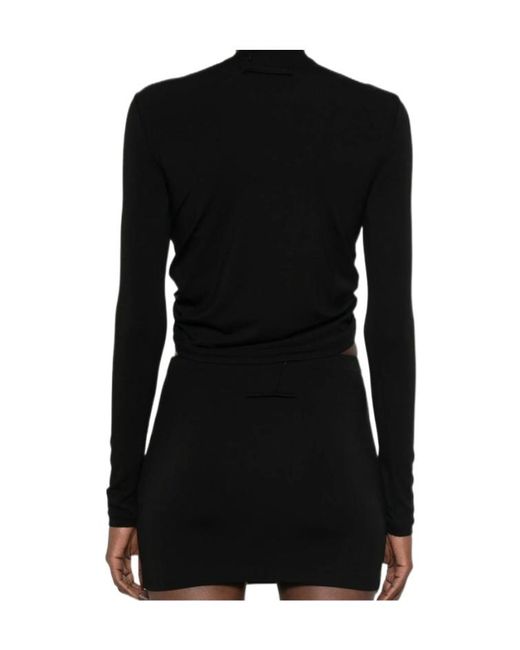 Jean Paul Gaultier Black Long-Sleeve T-Shirt