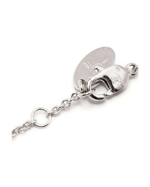 Vivienne Westwood Metallic Reina Crystal Bracelet