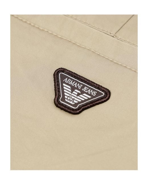 Armani Jeans Natural Logo Decal Shorts for men