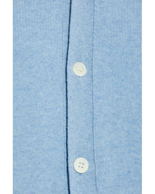 COMME DES GARÇONS PLAY Blue Long Sleeve Cardigan