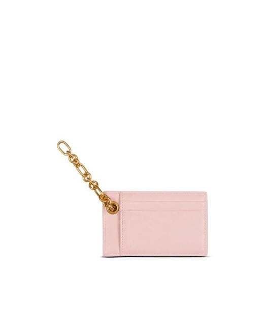 Balmain Pink Pulse Card Holder