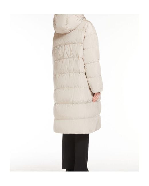 Max Mara Natural Long Double-Sided Down Jacket