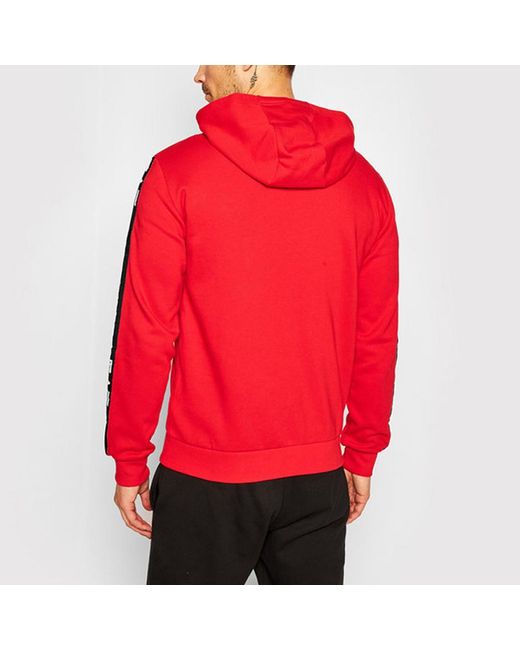 EA7 Red Logo And Hat Casual Jacket for men
