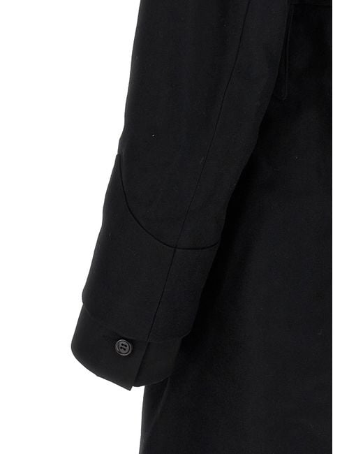 Comme des Garçons Black Comme Des Garçons Homme Plus Double Layer Gabardine Jacket for men