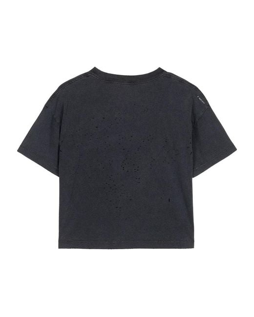 Satisfy Blue Mothtech Graphic-Print T-Shirt