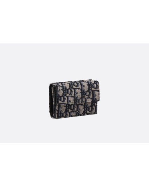 Dior Black Trifold Wallet for men