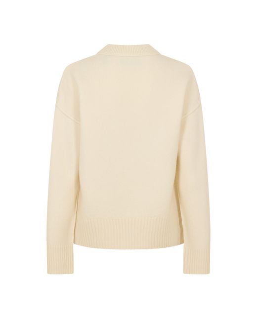 AMI Natural Crew Neck Sweater