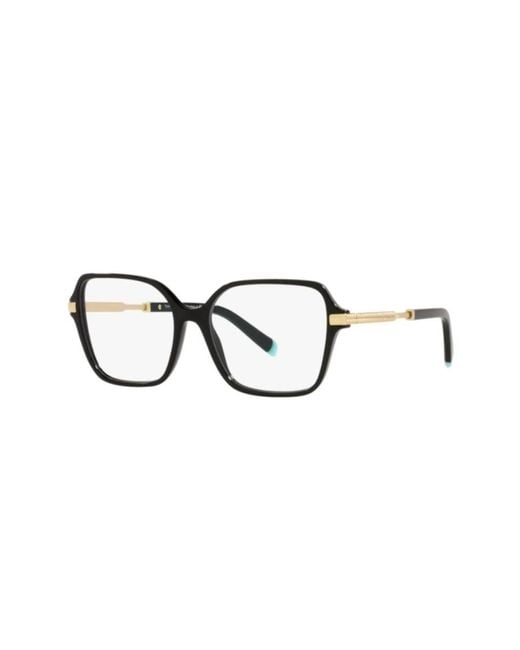 Tiffany & Co White Square Frame Glasses