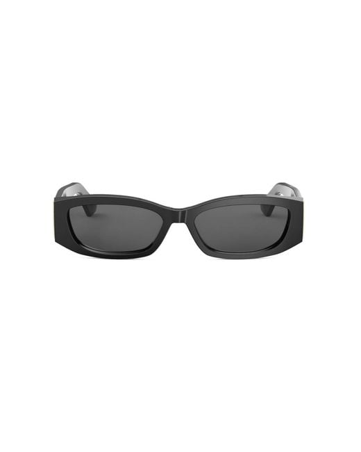 Dior White Eyewear Graphique Rectangular Frame Sunglasses for men