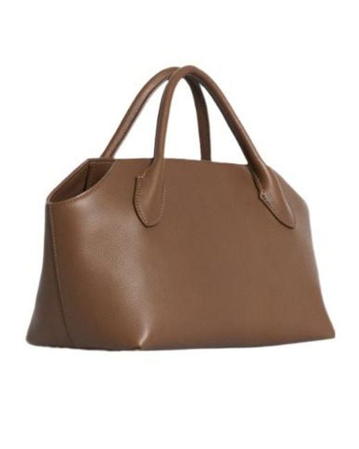 The Row Brown Terrasse Bauletto Bag