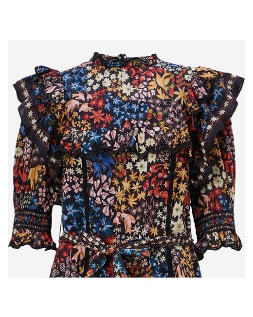 Farm Rio Multicolor Patterned Dress