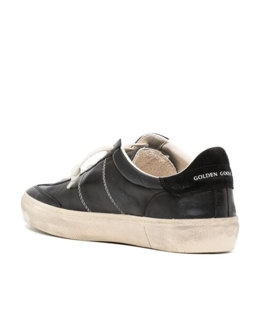 Golden Goose Deluxe Brand Black Soul Star Low-Top Sneakers for men